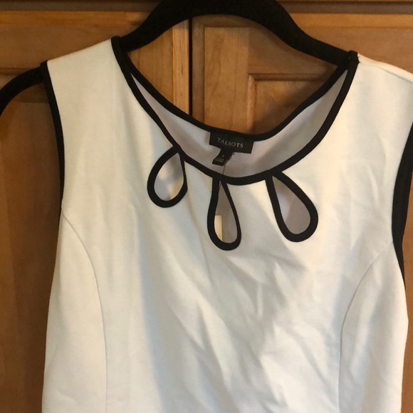NWT Talbots white top - Picture 2 of 3